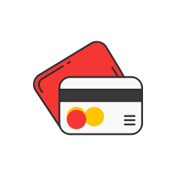 Secure Online Payments (Click icon below)